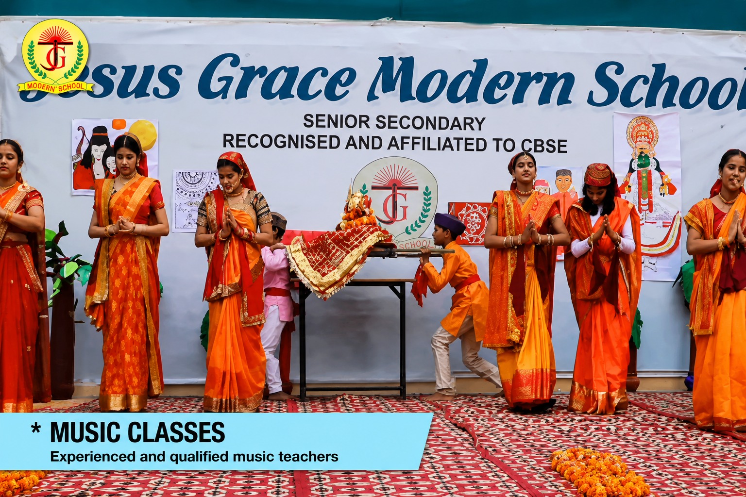 Music classes cultural activity